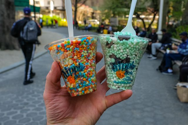 Inside the new Dippin' Dots store in NYC